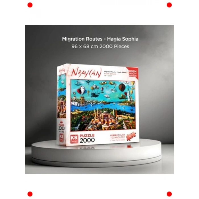 Ayasofya Temalı 2000 Parça Yapboz