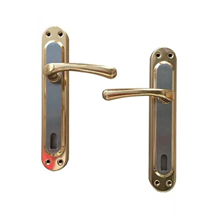 Aynalı Kapı Kolu, Altın Metal Oda Kapısı için