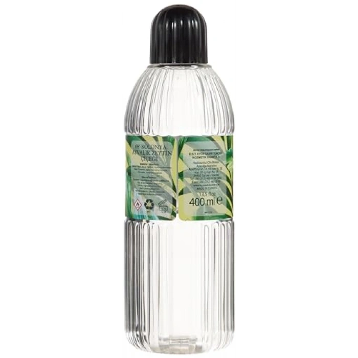 Ayvalık Zeytin Çiçeği Kolonyası Silindir Pet şişe (400 ml)
