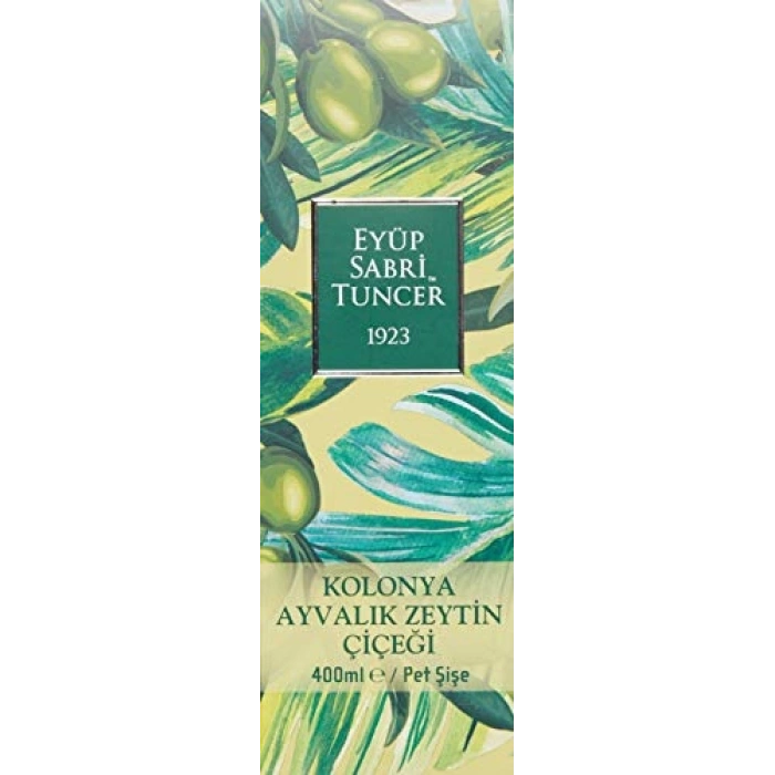 Ayvalık Zeytin Çiçeği Kolonyası Silindir Pet şişe (400 ml)