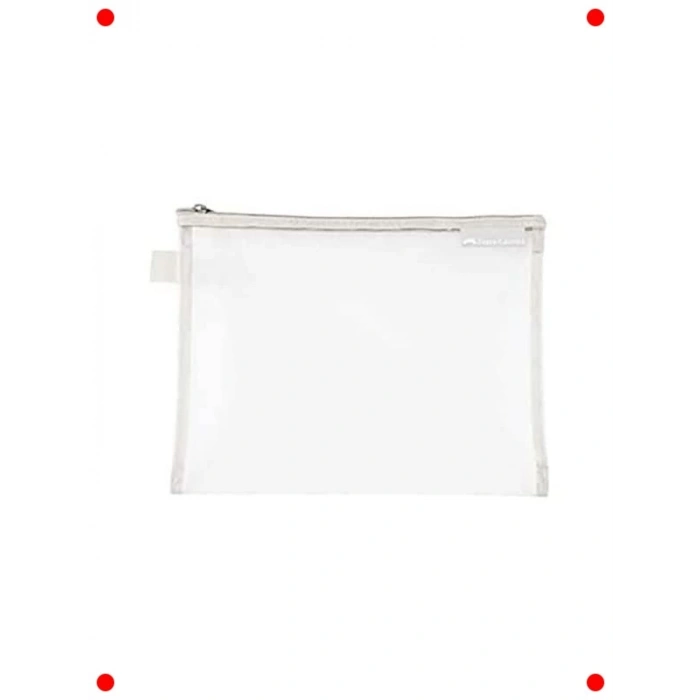 B5 Boyut Gri Örgü Dosya Cebi