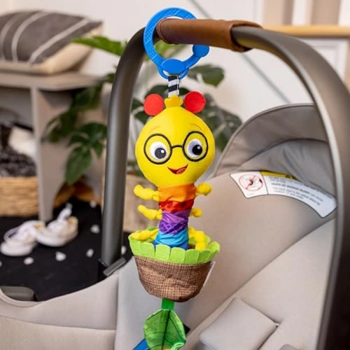 Baby Einstein Cal-a-Puller Pull & Shake Oyuncak, Yaş 0 Ay ve Üzeri