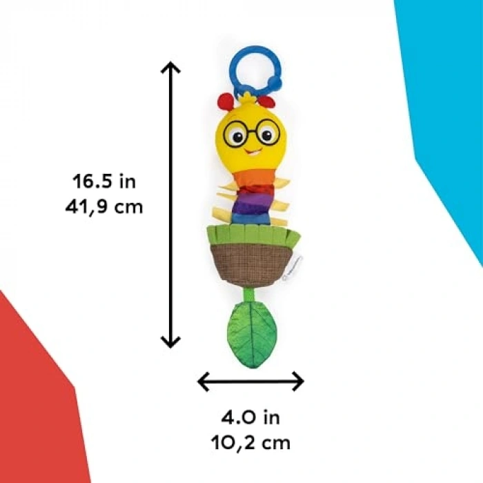 Baby Einstein Cal-a-Puller Pull & Shake Oyuncak, Yaş 0 Ay ve Üzeri