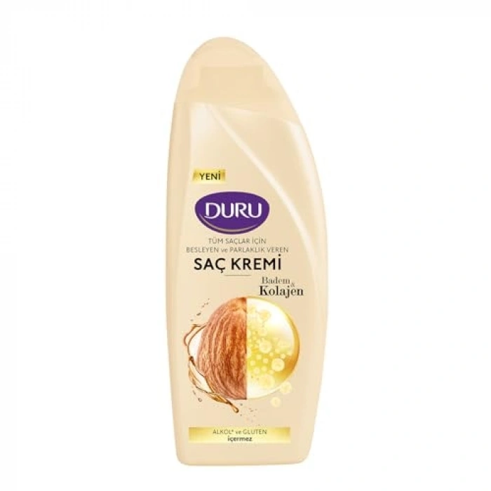 Badem ve Kolajen İçeren Saç Kremi - 500 ml