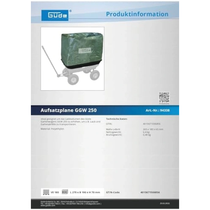 Bahçe Arabası Hacim Arttırma Örtüsü, Pratik Kullanım