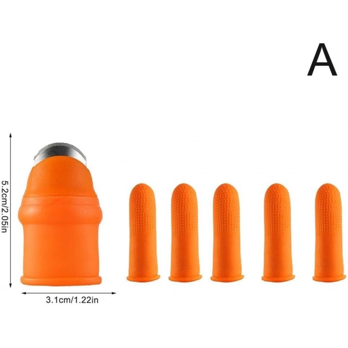 Bahçe Bitkileri İçin Silikon Başparmak Kesici Seti, Pratik Araçlar