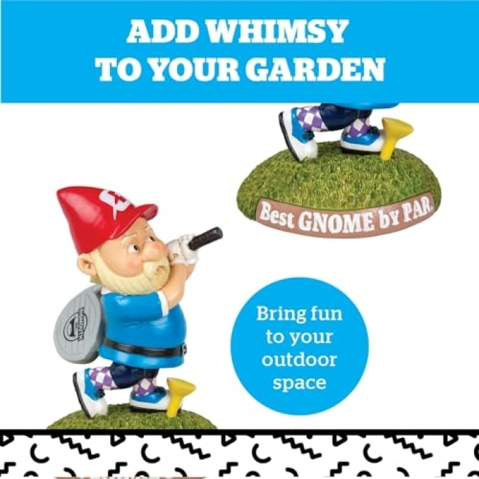 Bahçe Dekorasyonu için Cüce Heykel, İlginç Golf Teması