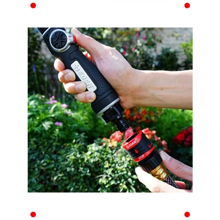 Bahçe Hortumu Hızlı Bağlantı Başlangıç Kiti (9 Parça)