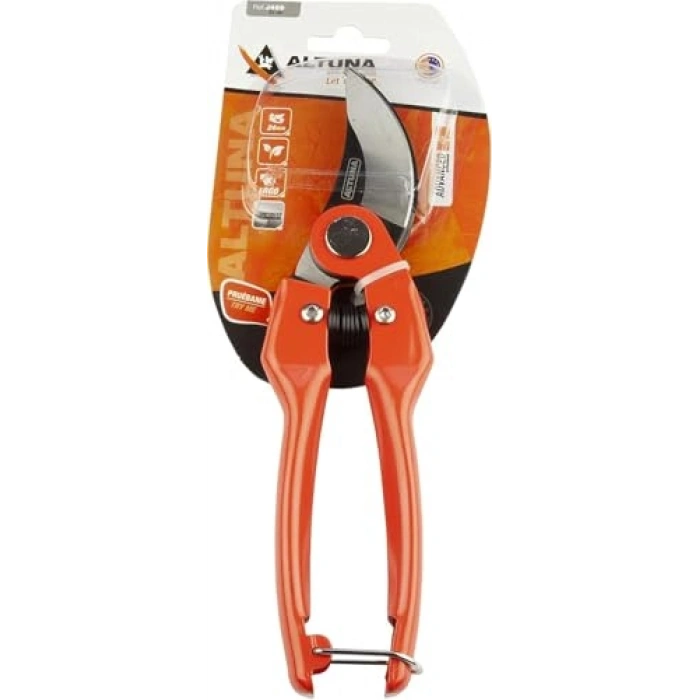 Bahçe makası, 21 cm uzunlukta, alüminyum saplı