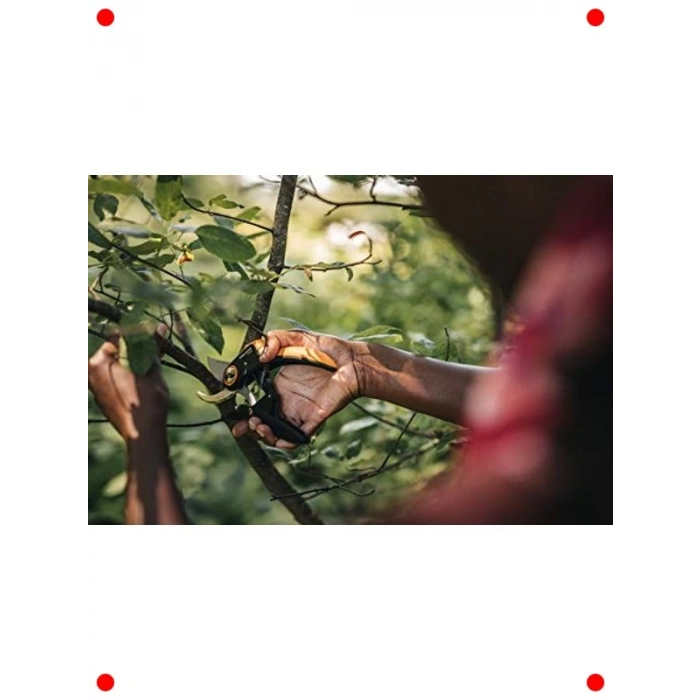 Bahçe Makası PowerLever 21cm Paslanmaz Çelik