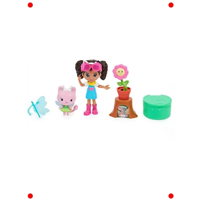 Bahçe Temalı Oyuncak Seti, 2 Figür ve Aksesuarlar