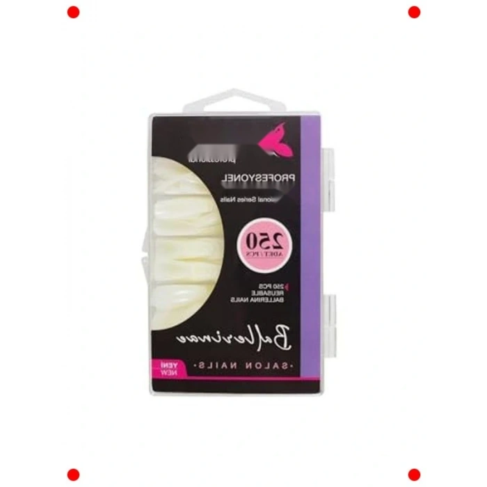 Ballerina Model Takma Tırnak Seti - 250 Adet