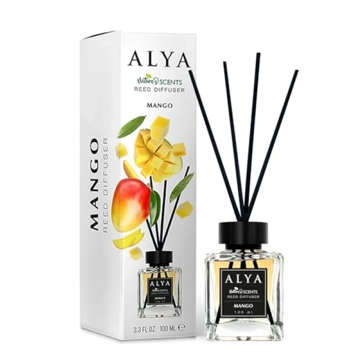 Bambu Çubuklu Oda Kokusu, Mango Aroması ile Ferahlatıcı Hava