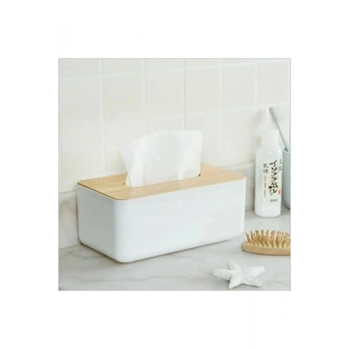 Bambu Kapaklı Peçetelik, Şık Tasarım