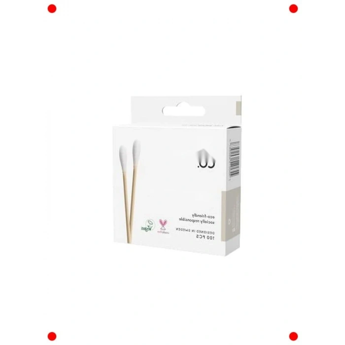 Bambu Saplı Ekolojik Kulak Çubuğu - 100 Adet