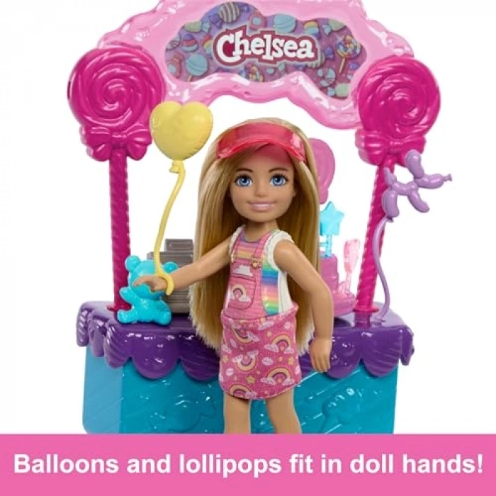 Barbie Chelseanin Şeker Dükkanı Oyun Seti, 10 Parça