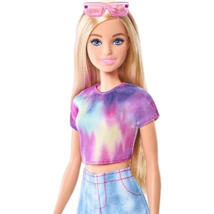 Barbie Çıkarılabilir Elbiseli Bebek Seti, Eğlenceli Oyun ve Aksesuarlar