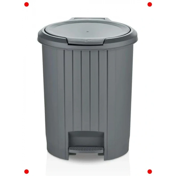 Bas-Aç ve Pedallı Çöp Kovası 12 Litre