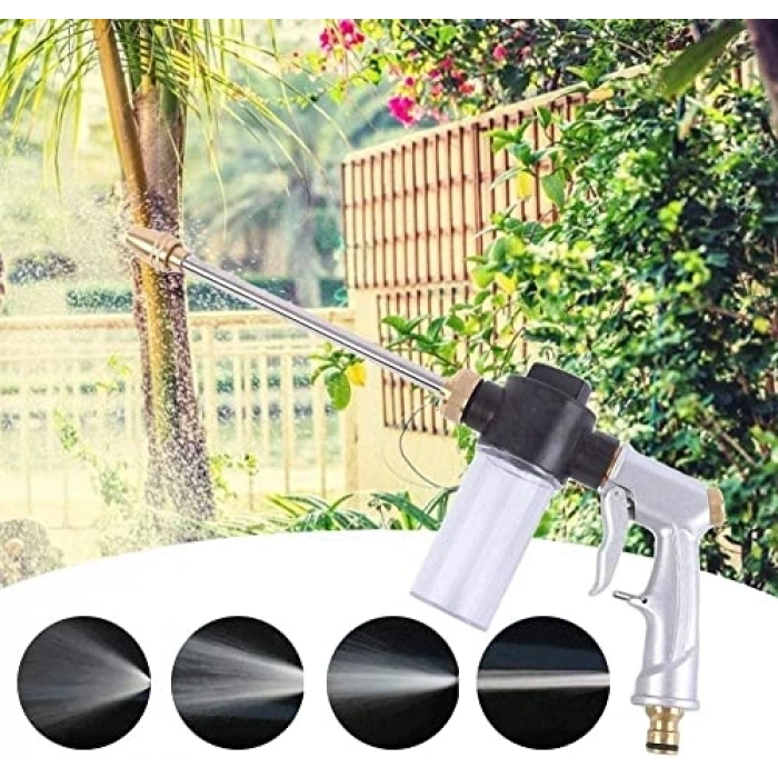 Basınçlı Su Köpük Tabancası, Bahçe ve Araç Yıkama için