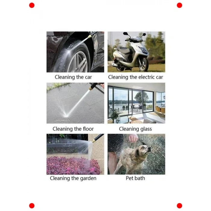 Basınçlı Su Püskürtme Tabancası