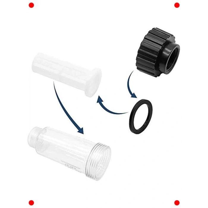 Basınçlı Yıkama Makineleri İçin Su Giriş Filtresi