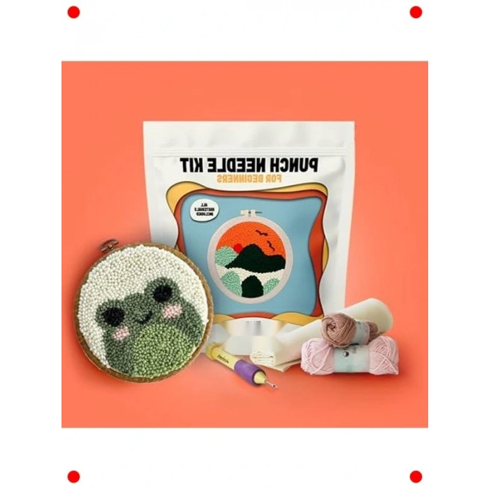 Başlangıç Nakış Kiti: Punch İğne Seti