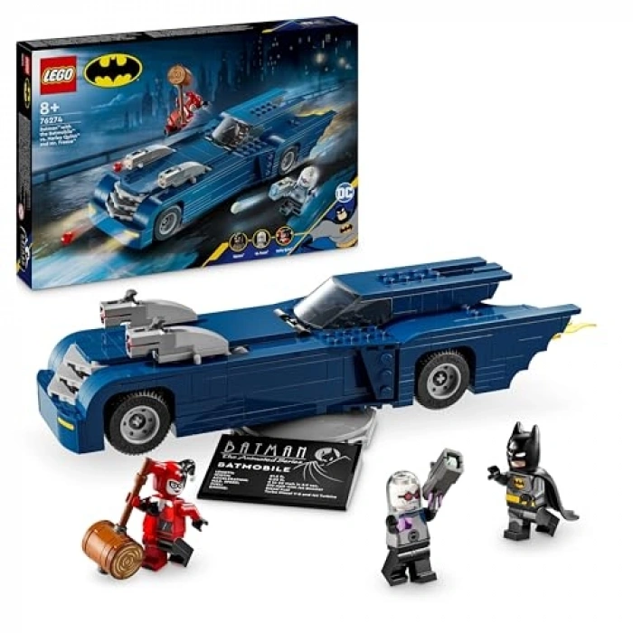 Batmanin Batmobilei ile 435 Parçalı Yaratıcı Oyuncak Seti