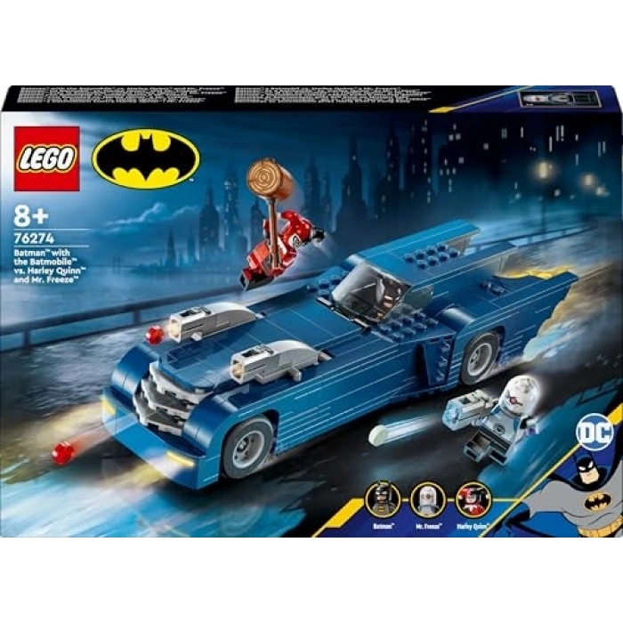 Batmanin Batmobilei ile 435 Parçalı Yaratıcı Oyuncak Seti