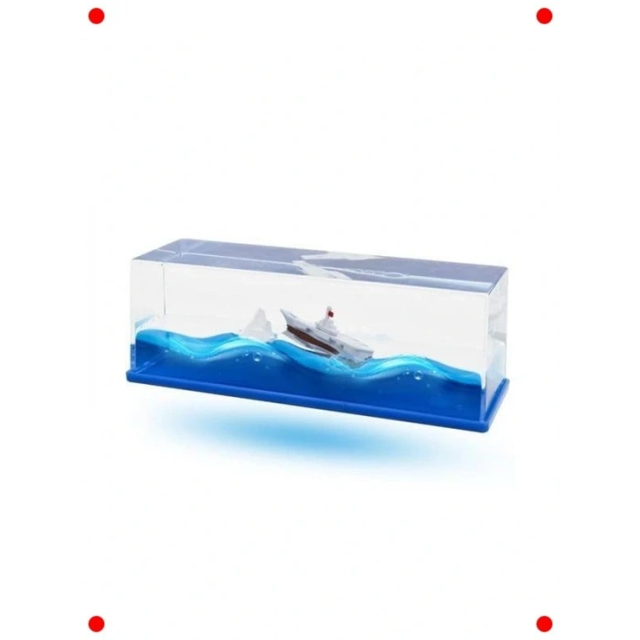 Batmayan Ge Temalı Dinak Deniz Manzarası Biblo