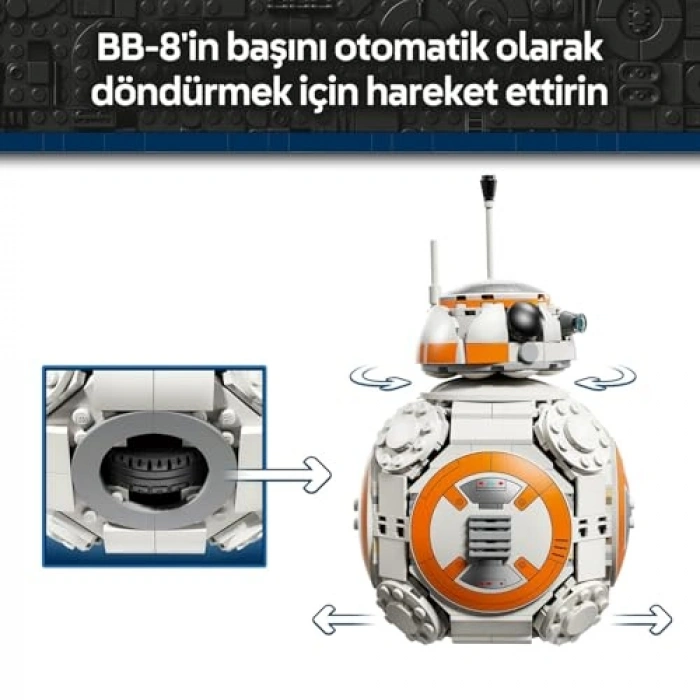 BB-8 Figürü ile Koleksiyonluk LEGO Seti, 569 Parça