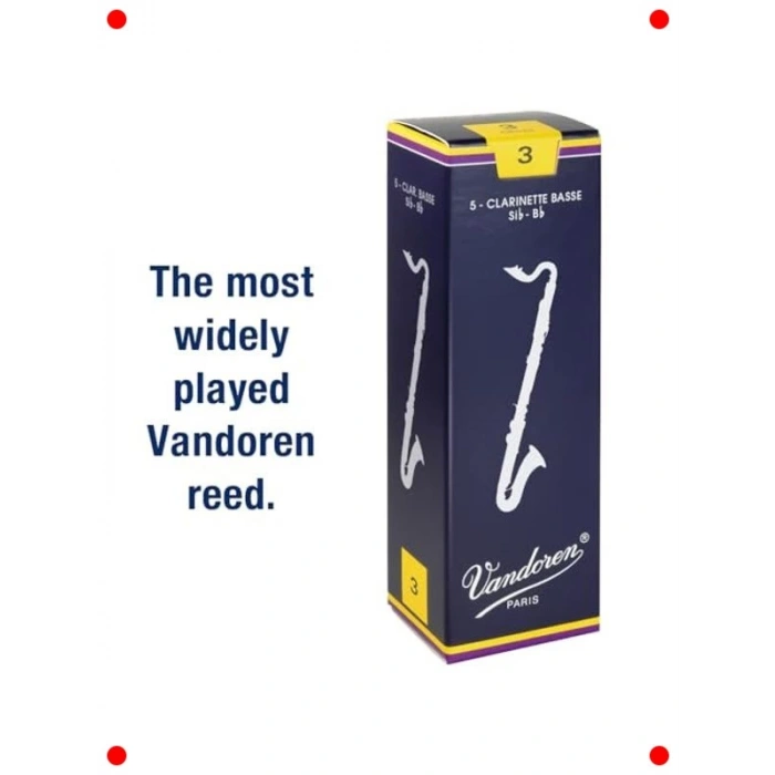 Bb Klarnet Kamışı, Geleneksel, Güç 3 (CR123)
