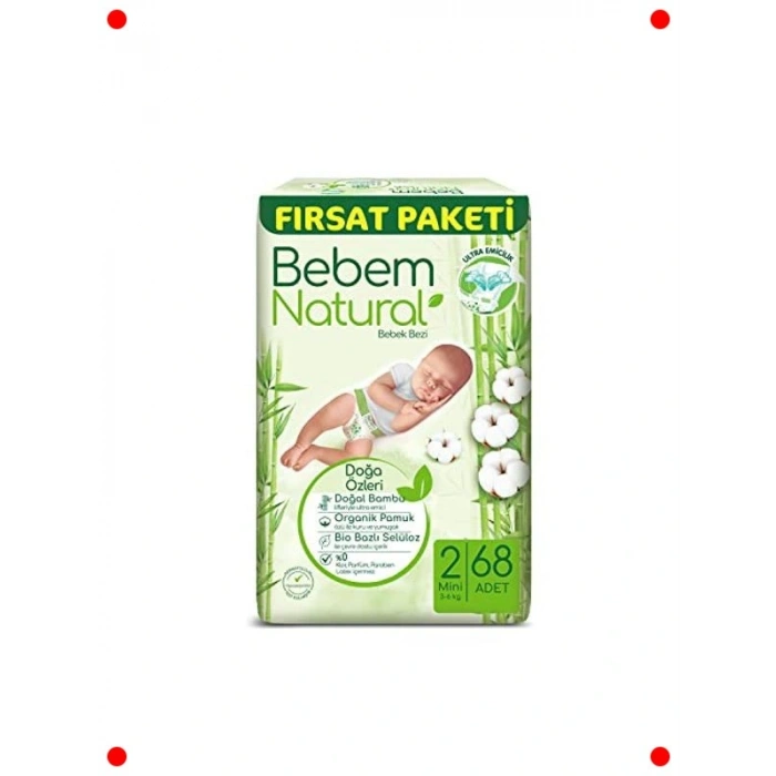 Bebek Bezi ni Beden 2 - Fırsat Paketi (68 Adet)