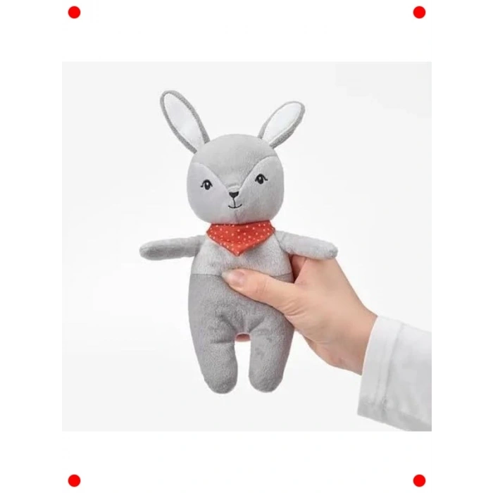 Bebek Çıngıraklı Oyuncak - Gri