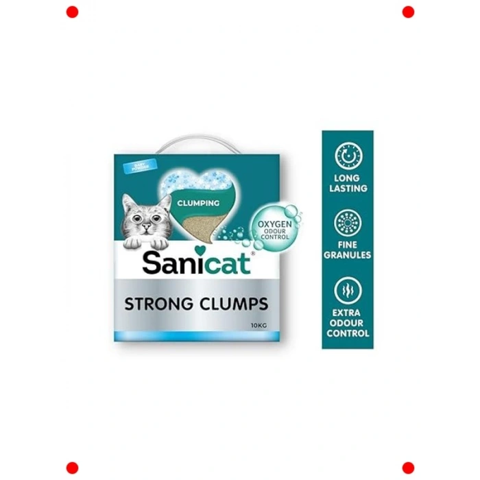 Bebek Pudrası Kokulu Topaklanan Kedi Kumu 10 Litre