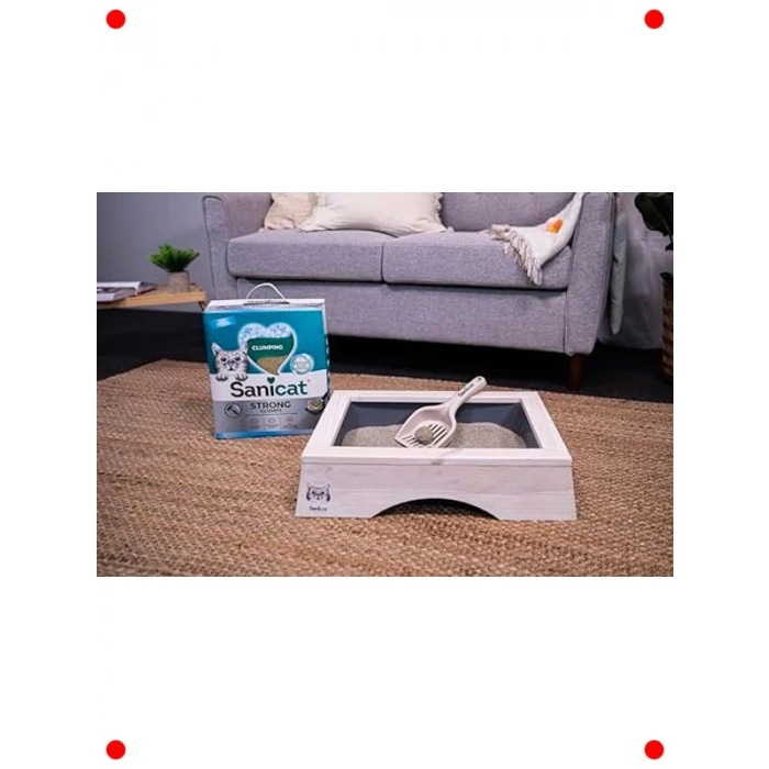 Bebek Pudrası Kokulu Topaklanan Kedi Kumu 10 Litre