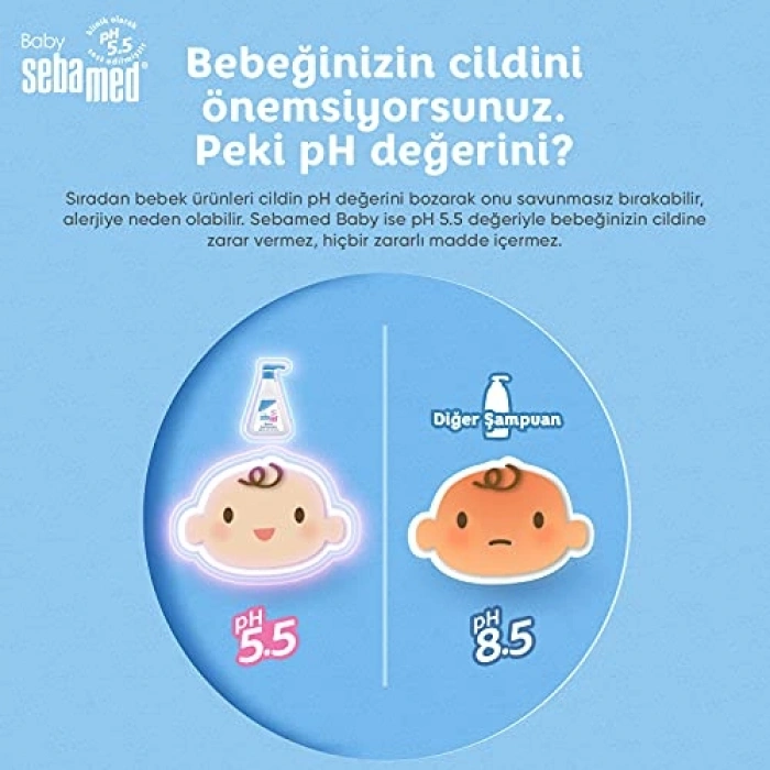 Bebek Şampuanı, 250 ml Göz Yakmayan Formül