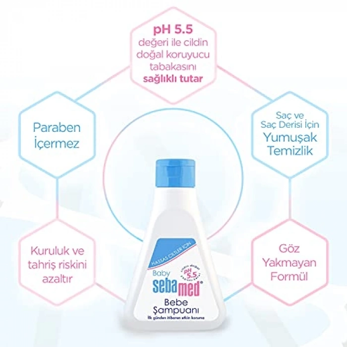Bebek Şampuanı, 250 ml Göz Yakmayan Formül