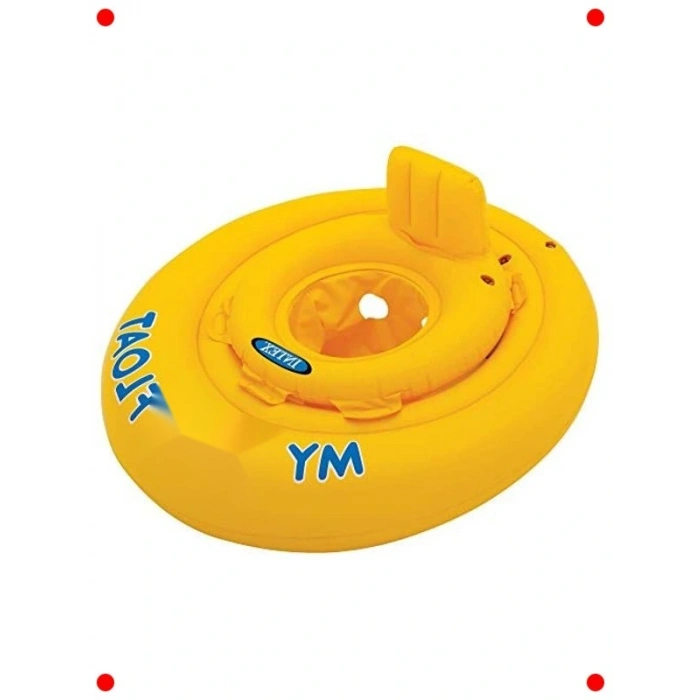 Bebek Yüzme Simidi - Sarı, 70 cm