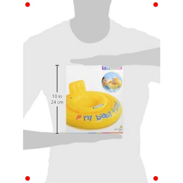 Bebek Yüzme Simidi - Sarı, 70 cm
