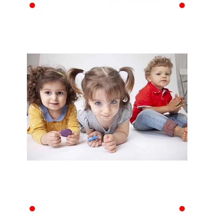 Bebeklere Özel Kalın Boya Kalemi Seti 12li (1+ Yaş)