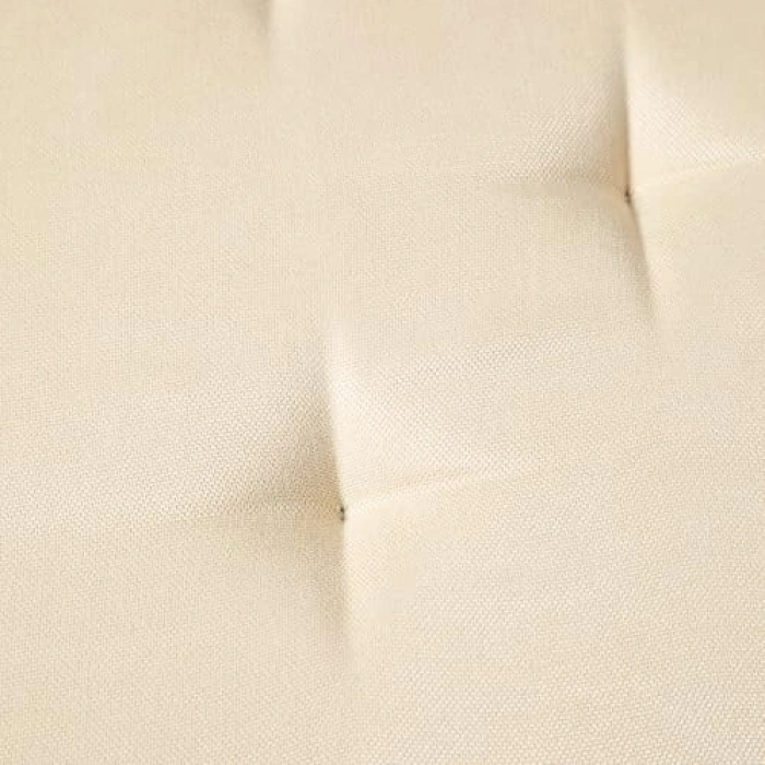 Bej Renkli Sandalye Minderi, 40x40x4 cm Konforlu Kullanım