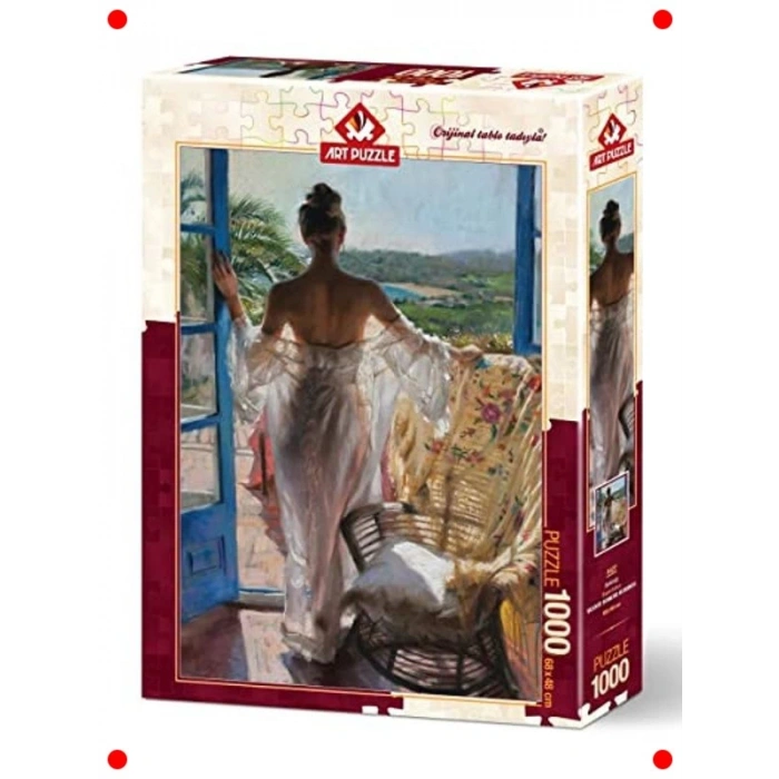 Bekleyiş Temalı Sanat Yapbozu - 1000 Parça