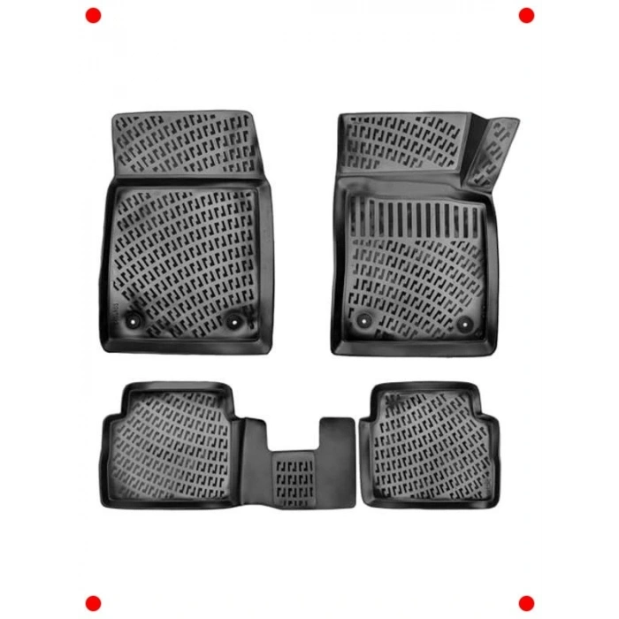 Belirli Model Uyumlu 3D Havuzlu Oto Paspas (2002-2008)