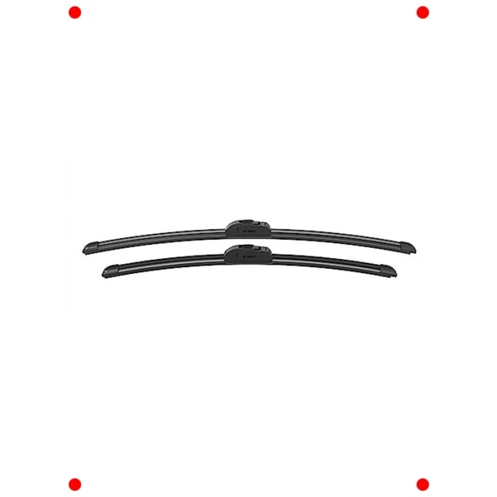 Belirli Model Uyumlu Aerodinamik Silecek Seti