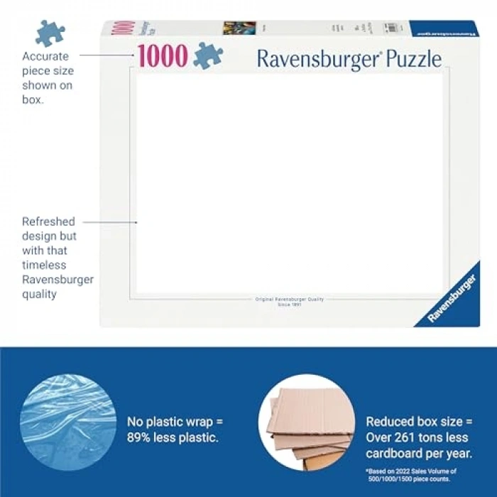 Belle Şatosu Temalı 1000 Parça Yapboz