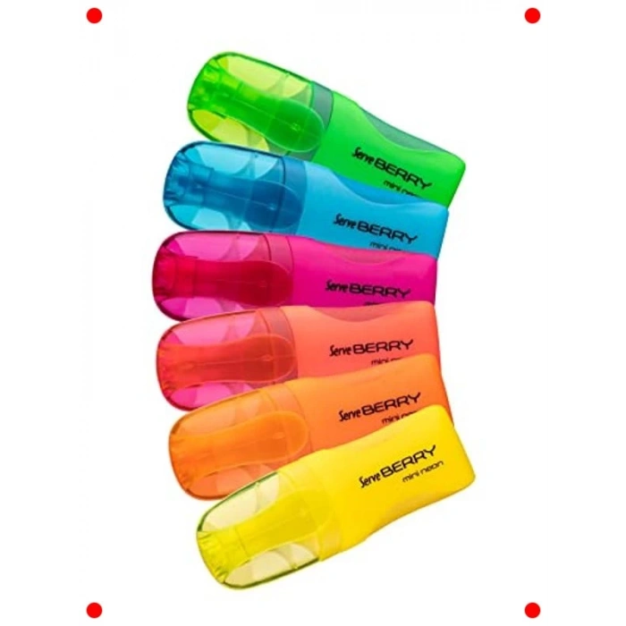 Berry Mini Pembe Fosforlu Kalem