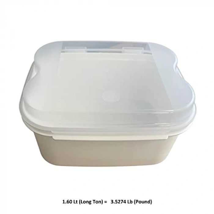 Beyaz 10 L + 4,5 L + 1,6 L Saklama Kabı Seti