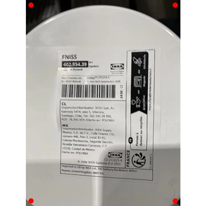 Beyaz 10 Litre Masaüstü Çöp Kovası - Küçük Boy