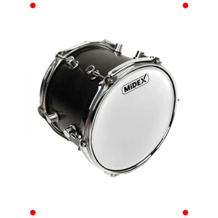 Beyaz 18 Bas Davul Derisi: Zengin Ton, Güçlü Bas