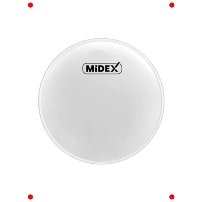 Beyaz 20 İnç Kick Davul Derisi - Derin Bas ve Dayanıklılık